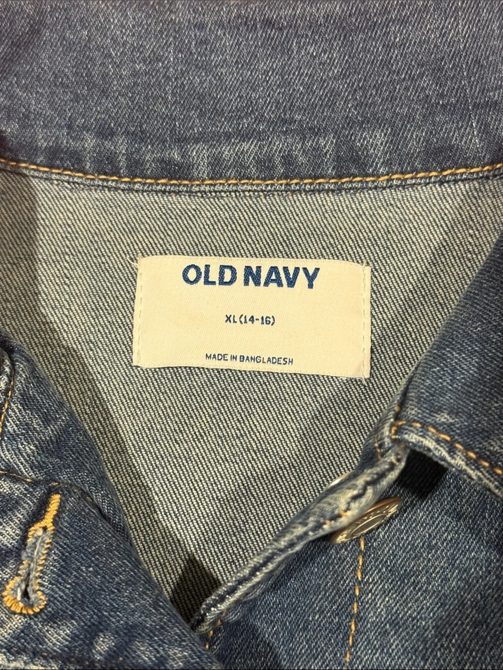 Jean Trucker Jacket for Girls